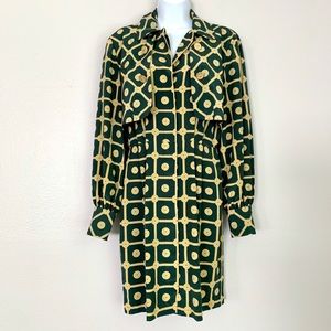 VINTAGE brocade mini dress